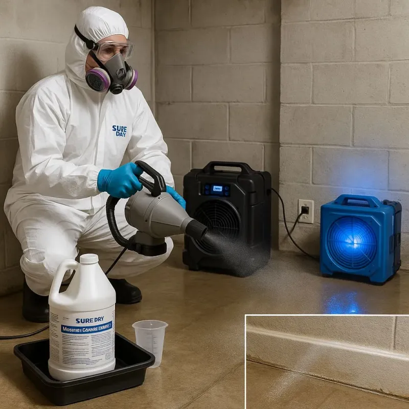 Sanitization and Odor Removal process in Yorketown, NJ
