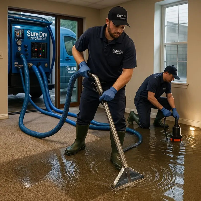 Water Extraction and Removal process in Yorketown, NJ
